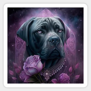 Dark Beauty Cane Corso Sticker